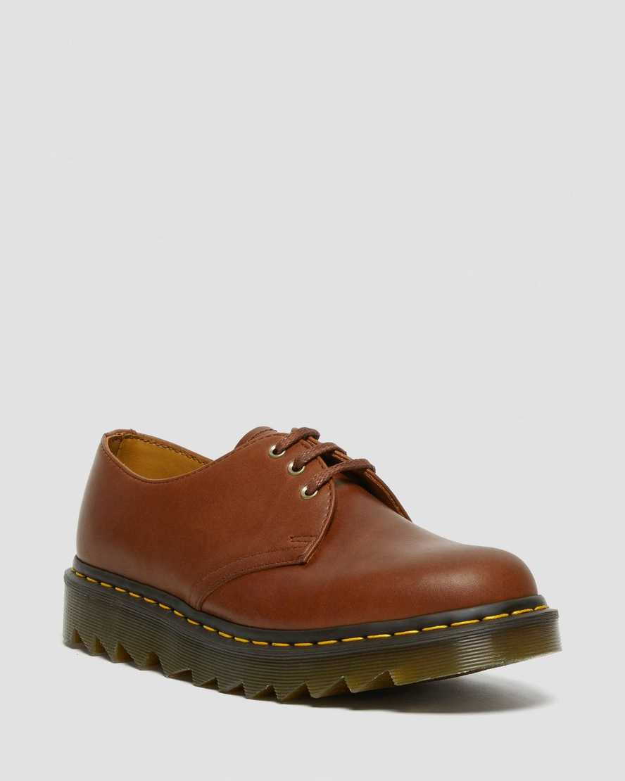 Dr. Martens 1461 Ziggy Nahka Miesten Juhlakengät - Ruskea Kengät [386-ORXHUE]